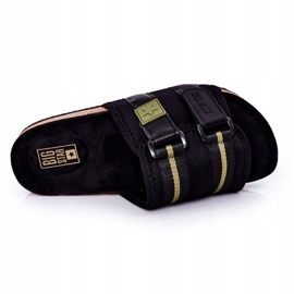 Herren profilierte Hausschuhe Big Star HH174058 Schwarz 1