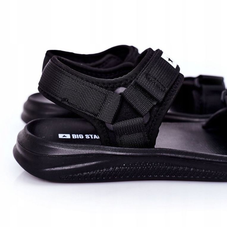 Sport Herren Sandalen Big Star HH174842 Schwarz 1