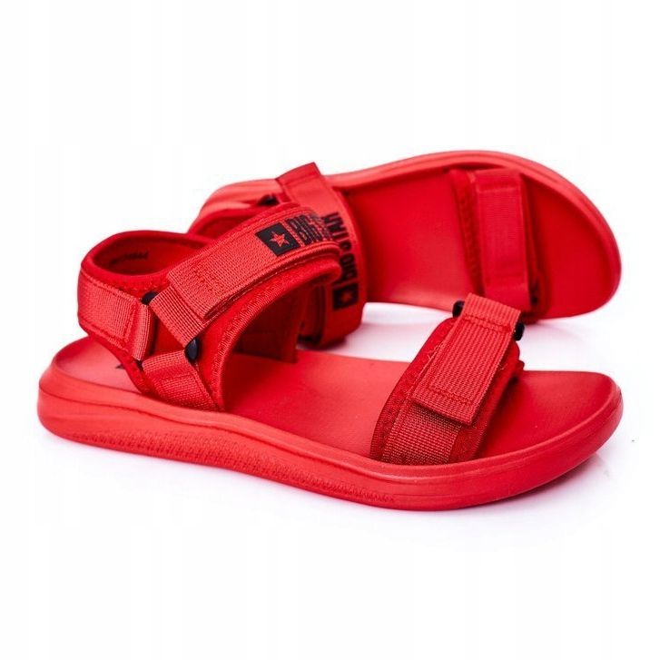Sport Herren Sandalen Big Star HH174844 Rot 1