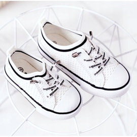 Apawwa Weiße Kinder Club Sneakers für Kinder 1