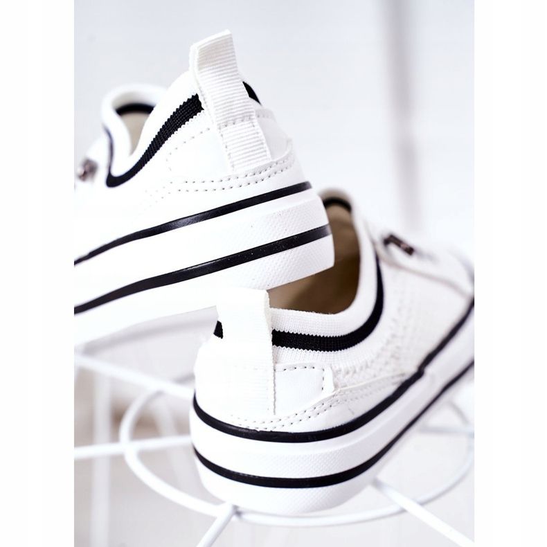 Apawwa Weiße Kinder Club Sneakers für Kinder 2