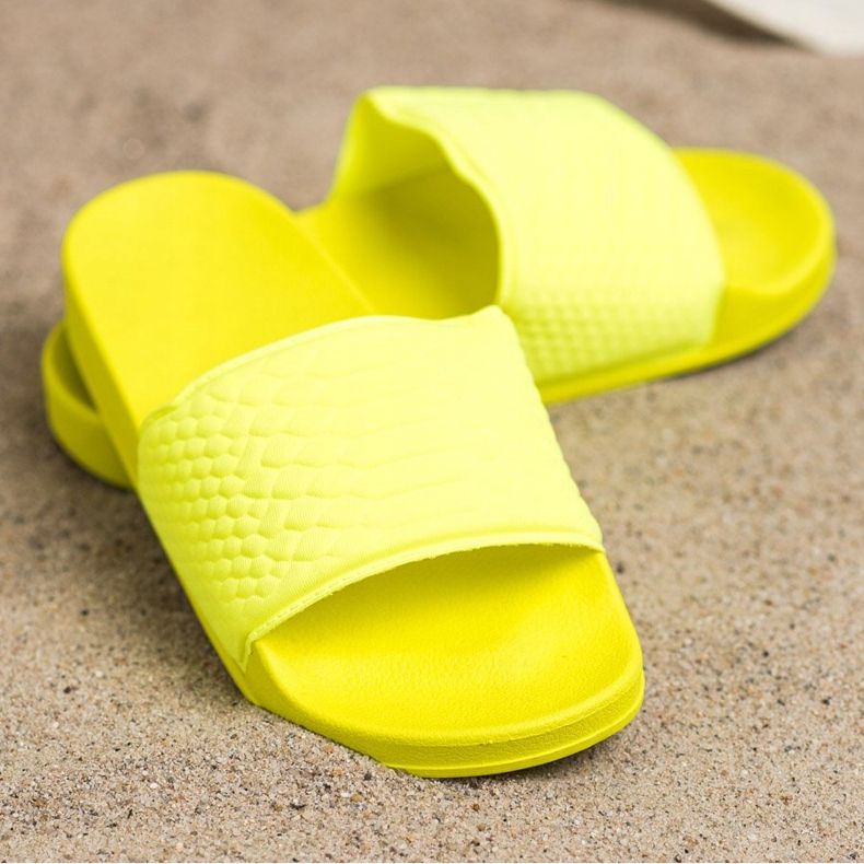 Kayla Klassische gelbe Hausschuhe 1