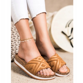 Seastar Klassische Hausschuhe aus Wildleder braun 1