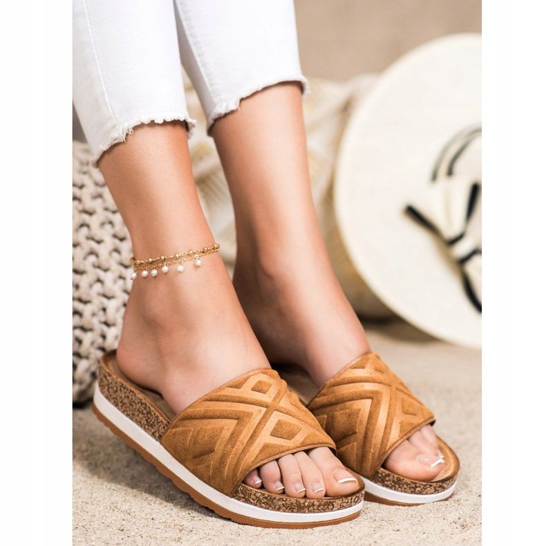 Seastar Klassische Hausschuhe aus Wildleder braun 1