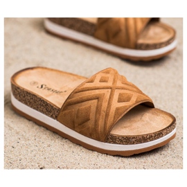 Seastar Klassische Hausschuhe aus Wildleder braun 2