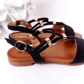 S.Barski Kindersandalen S. Bararski Comfort Schwarz 5