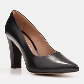 Marco Shoes Bequeme Pumps mit leicht erhöhter Dicke schwarz 1