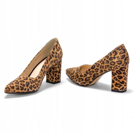 Marco Shoes Marco 1066P Panther-Lederpumps braun 2