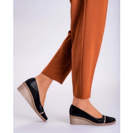 Marco Shoes Schuhe 1205P Marco auf dem Keil schwarz 1