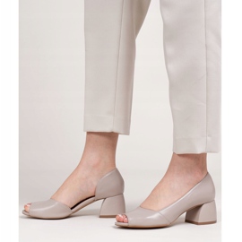 Marco Shoes Ledersandalen beige 1505P 2