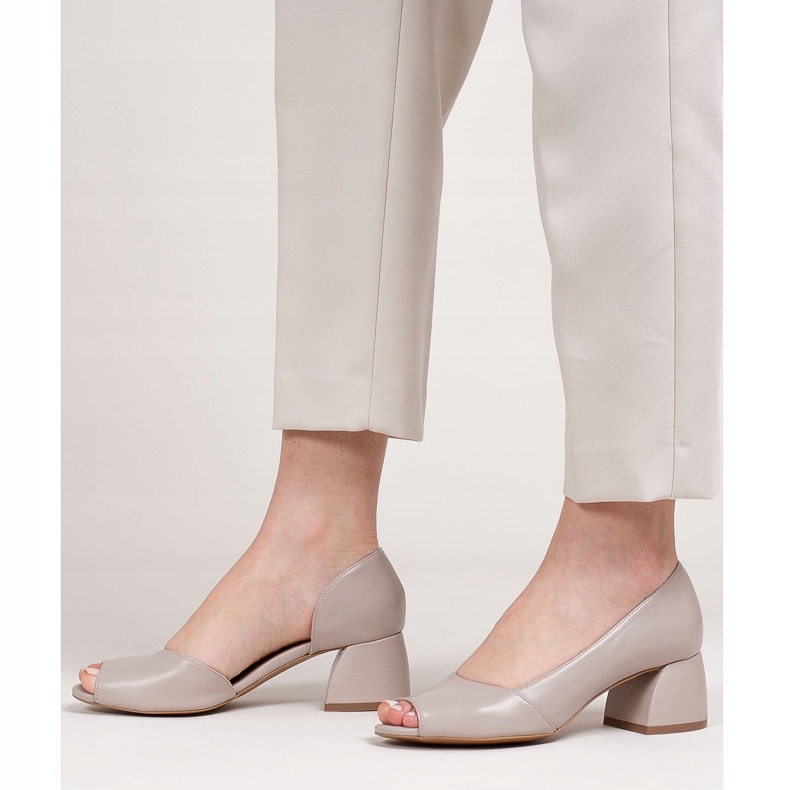 Marco Shoes Ledersandalen beige 1505P 2