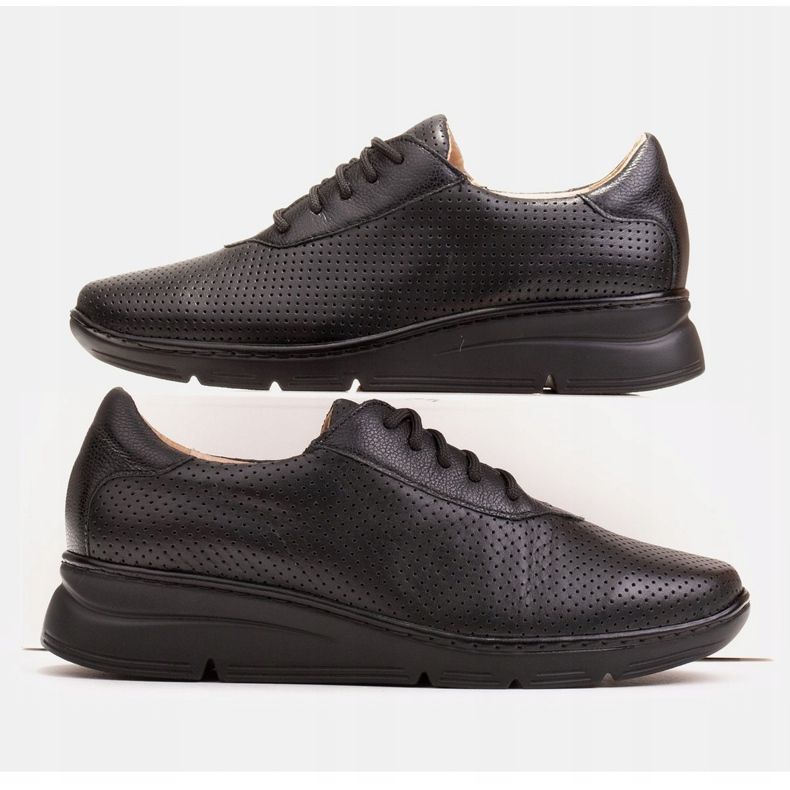 Radoskór Bequeme schwarze Damenschuhe für einen breiteren Fuß 1