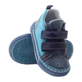Booties Jungen Kinderschuhe Ren But 1429 blau mehrfarbig 3