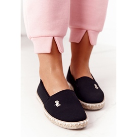 NEWS Damen Espadrilles Schwarz Reyna 1