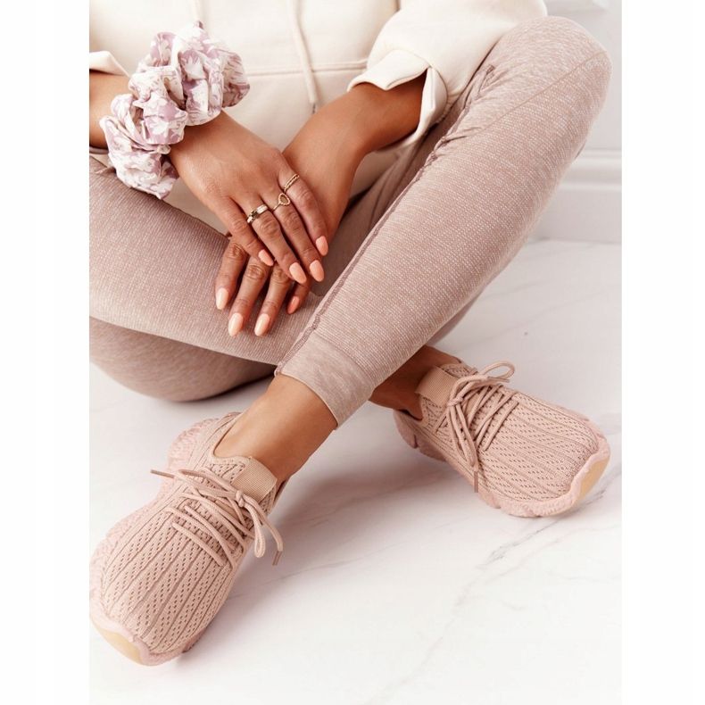 Damen Sportschuhe Sneakers Beige Training khaki 1