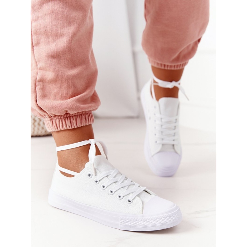 Klassische Sneakers für Damen Weiß Omerta 2