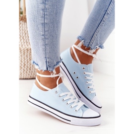 Klassische Sneakers für Damen Blau Omerta 1
