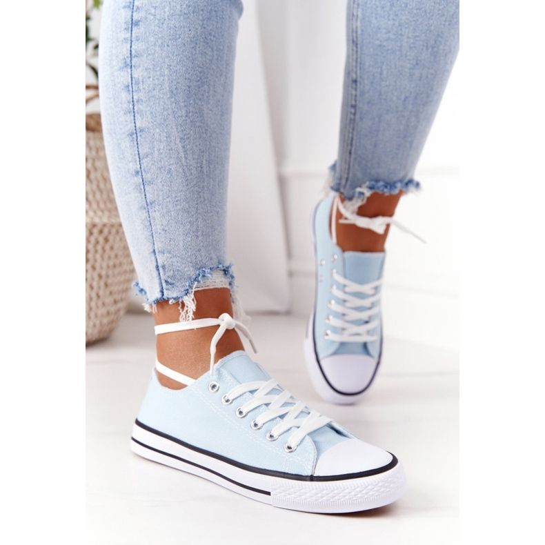 Klassische Sneakers für Damen Blau Omerta 2
