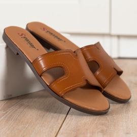 Seastar Klassische Hausschuhe braun 1