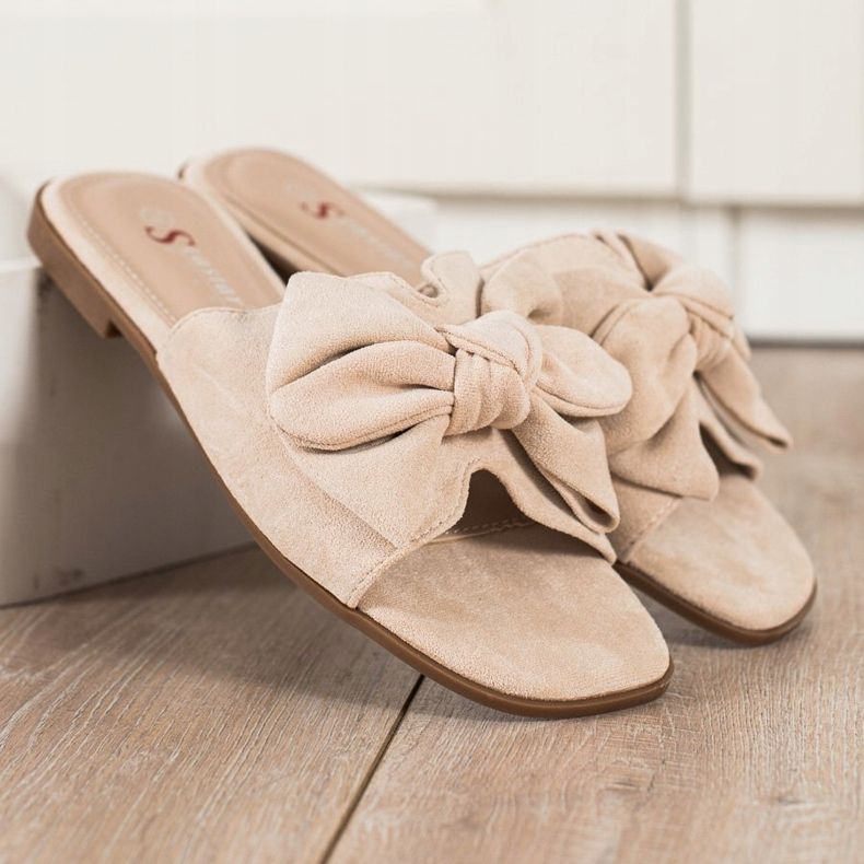 Seastar Stilvolle beige Hausschuhe 1