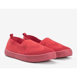 Moab Rote durchbrochene Slip-On-Sneakers 1