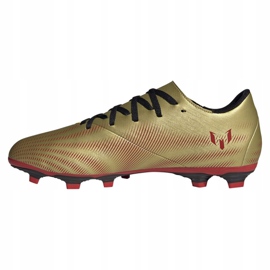 Adidas Nemeziz Messi.4 FxG M FY0762 Fußballschuhe lila, gold golden 1