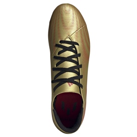 Adidas Nemeziz Messi.4 FxG M FY0762 Fußballschuhe lila, gold golden 2