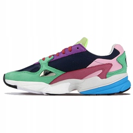Adidas Originals Falcon W CG6211 Schuhe rosa mehrfarbig grün 1