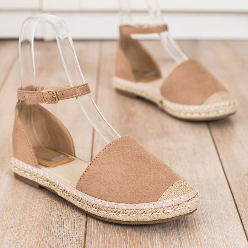 Kayla Beige Espadrilles mit Schnalle 1