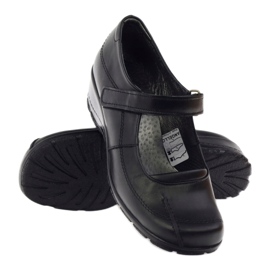 Pumps auf dem Keil Naturleder Angello 371 schwarz 3