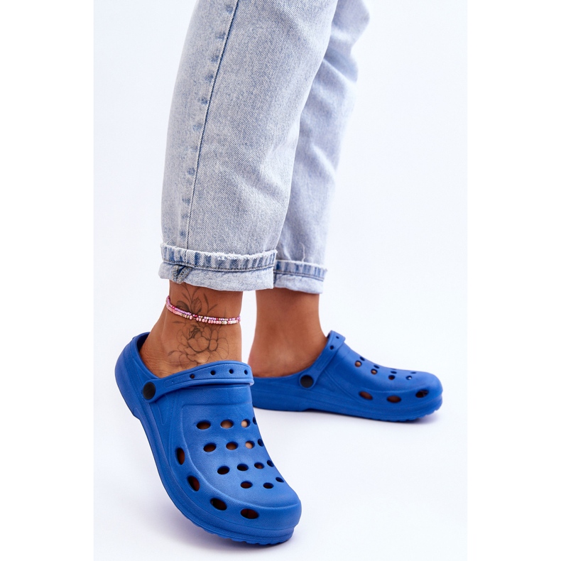 Flameshoes Blaue Eva-Schaum-Hausschuhe für Damen 2