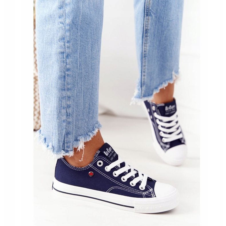 Damen Sneaker Lee Cooper LCW-21-31-0095L Marineblau weiß 1