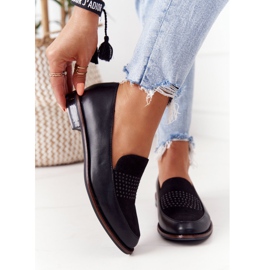 Damen Loafer Sergio Leone PB255 Schwarz 2