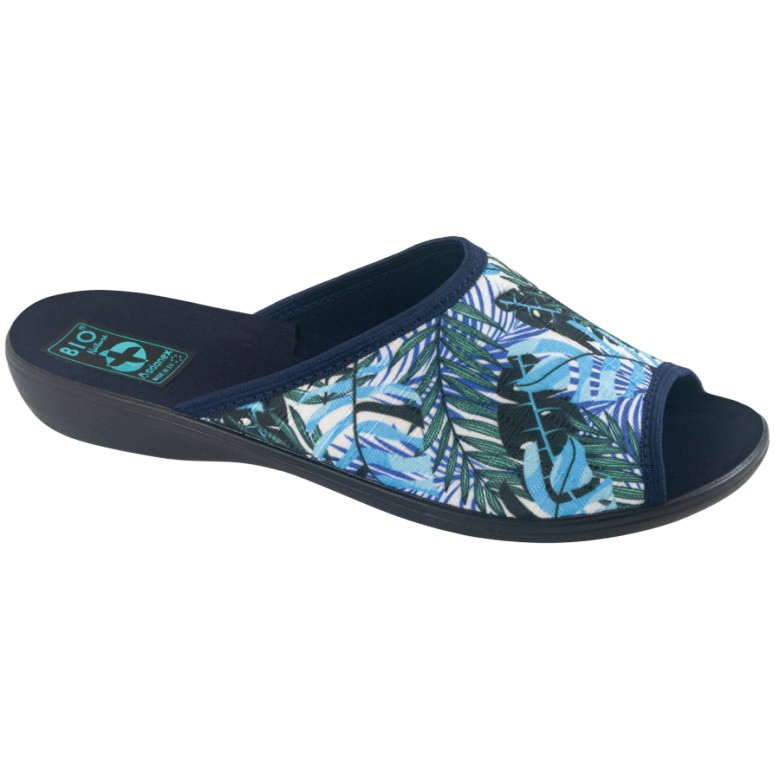 Adanex Tęg hinterlässt Flip-Flops. G1 / 2 25906 weiß blau grün 1