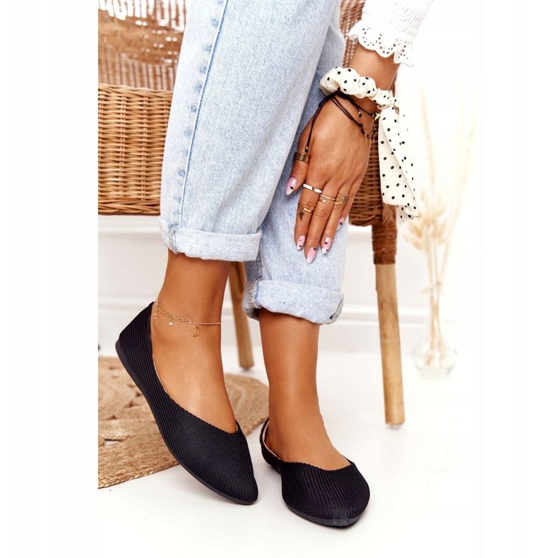 Zarte Ballerina In Spitz Vinceza 2187 Schwarz 4