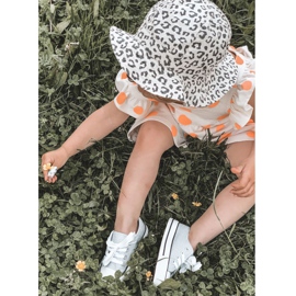 Kinderglitzer Silber-Turnschuhe 888-1b 5