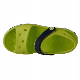 Crocs Crocband Sandale Kinder 12856-3TX grün 2