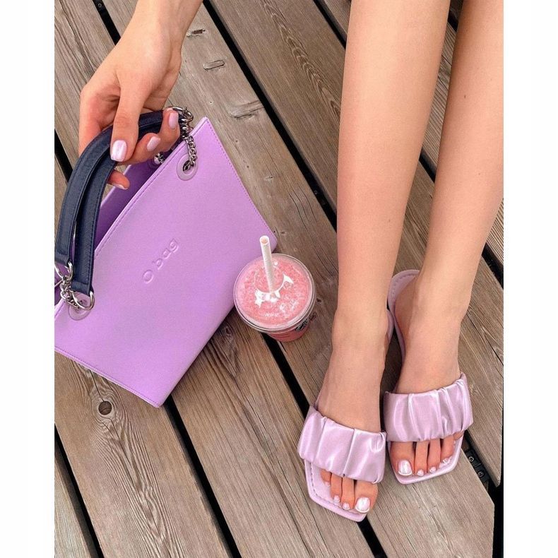 PS1 Klassische lila Hausschuhe für Damen, die gut aussehen violett 2