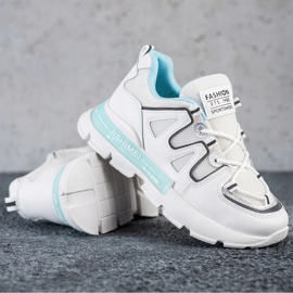 SHELOVET Weiße Mode-Turnschuhe 1