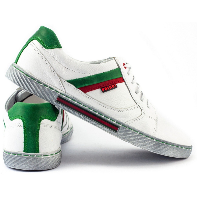 Polbut J47 weiße Herrenschuhe 3