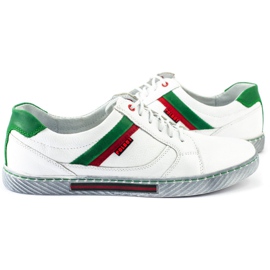 Polbut J47 weiße Herrenschuhe 4