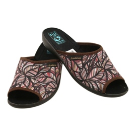 Adanex Tęg hinterlässt Flip-Flops. G1 / 2 24616 beige braun rot 4