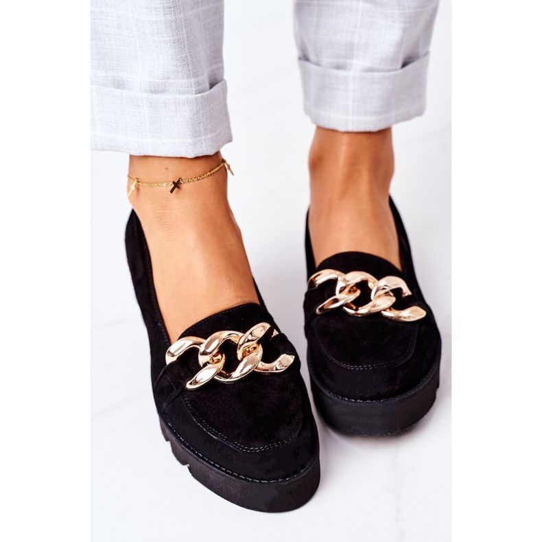 Lewski Shoes Wildleder-Loafer Lewski Schuhe 3040 Schwarz 1