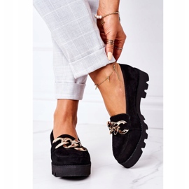 Lewski Shoes Wildleder-Loafer Lewski Schuhe 3040 Schwarz 2