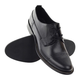 Badura klassische schwarze Herrenschuhe 7599 3