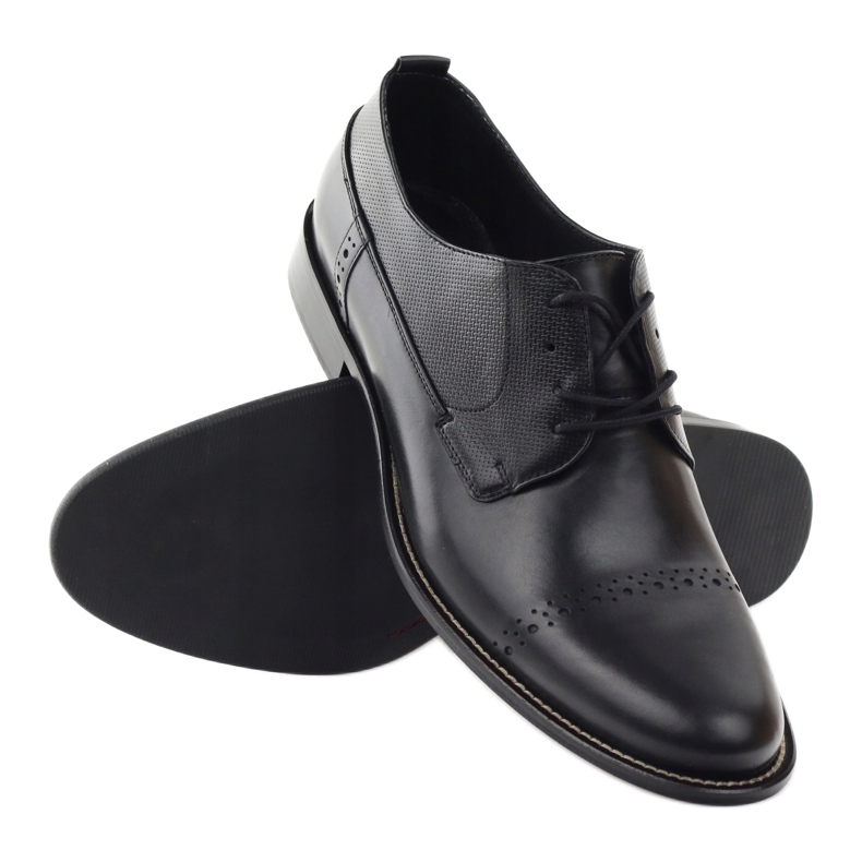 Badura klassische schwarze Herrenschuhe 7599 3