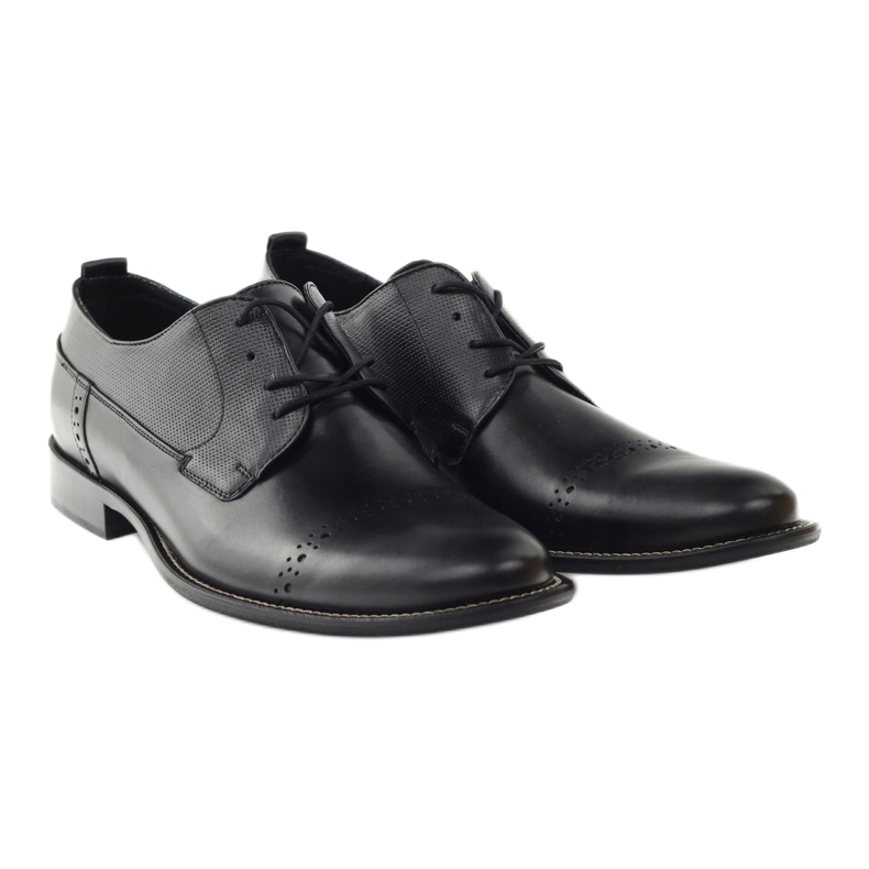 Badura klassische schwarze Herrenschuhe 7599 4