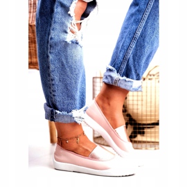 LU BOO Sneakers Slip-on-Sneakers Rosa Justy 1