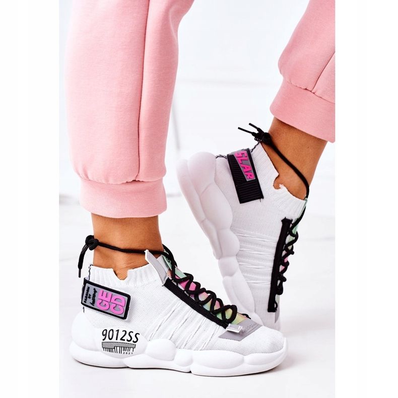 PS1 Damen Sportschuhe Sneakers Weiß Bubble Tea 2