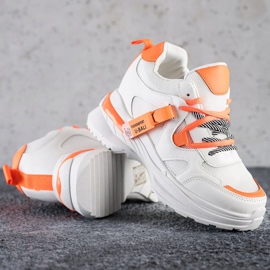 SHELOVET Weiße Mode-Turnschuhe 1